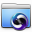 Aqua Smooth Folder Themes Icon 32x32 png